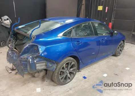 2021 Honda Civic Sport из США, поврежденный, VIN 2HGFC2F8XMH524088